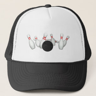 Gorra De Camionero Bola y pernos de bolos: modelo 3D:
