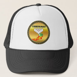 Gorra De Camionero Bolas y bolas con la palabra STRIKEOLOGIST
