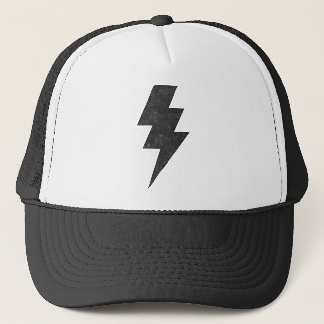 Gorra De Camionero Bold Power Bolt by Vin Zzep (Anverso)