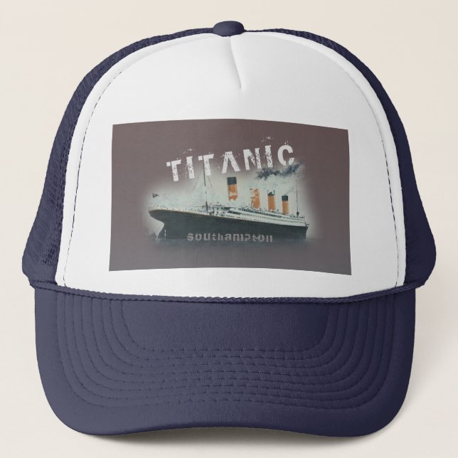 Gorra De Camionero Bold Titanic Southampton (Anverso)