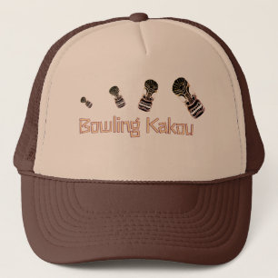 Gorra De Camionero Boliche Cabezas Tiki Rebotando Kakou