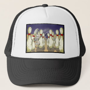 Gorra De Camionero Boliche Pin Viviente Regalos Divertidos Camisetas