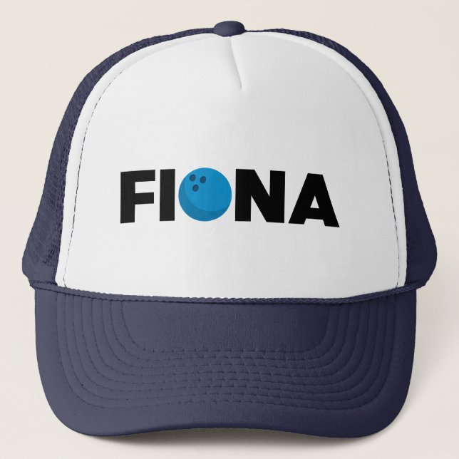 Gorra De Camionero Bolos de Fiona (Anverso)