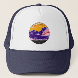 Gorra De Camionero Bolsillo blanco del Monumento Nacional de los Acan