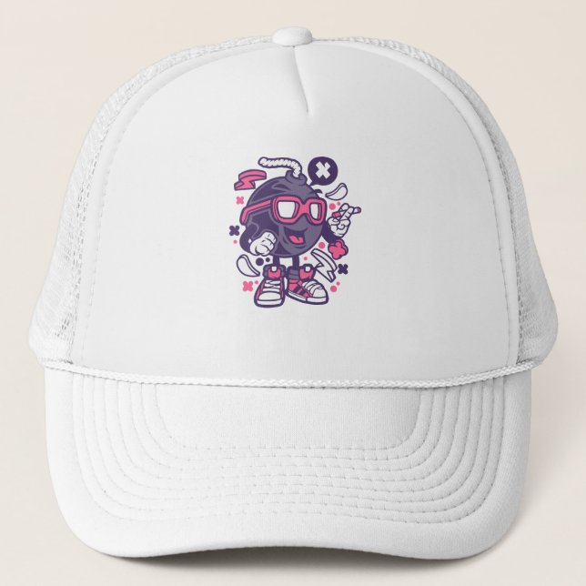Gorra De Camionero Bomba de alcantarilla (Anverso)
