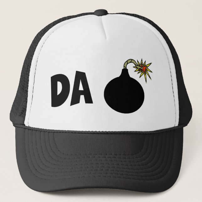 Gorra De Camionero Bomba de DA (Anverso)