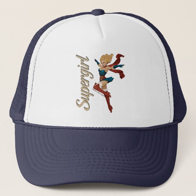 Gorra De Camionero Bomba de superchica (Anverso)