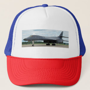 Gorra De Camionero Bombardero B-1B de cáncer en tierra