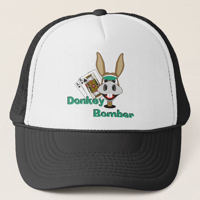 Gorra De Camionero Bombardero del burro (Anverso)