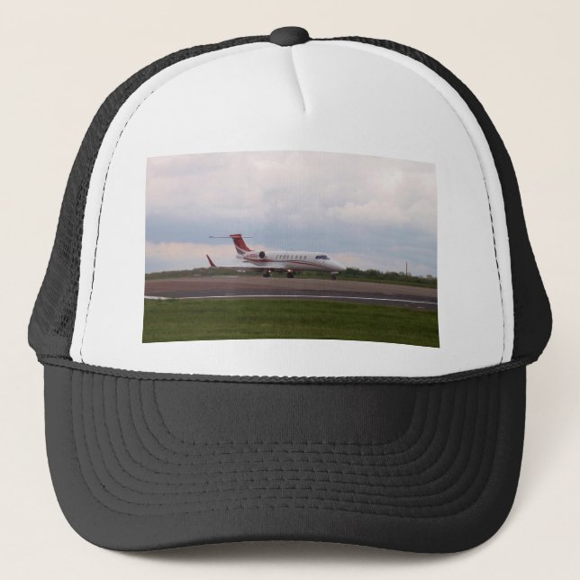 Gorra De Camionero Bombardier Lear Jet 45XR (Anverso)