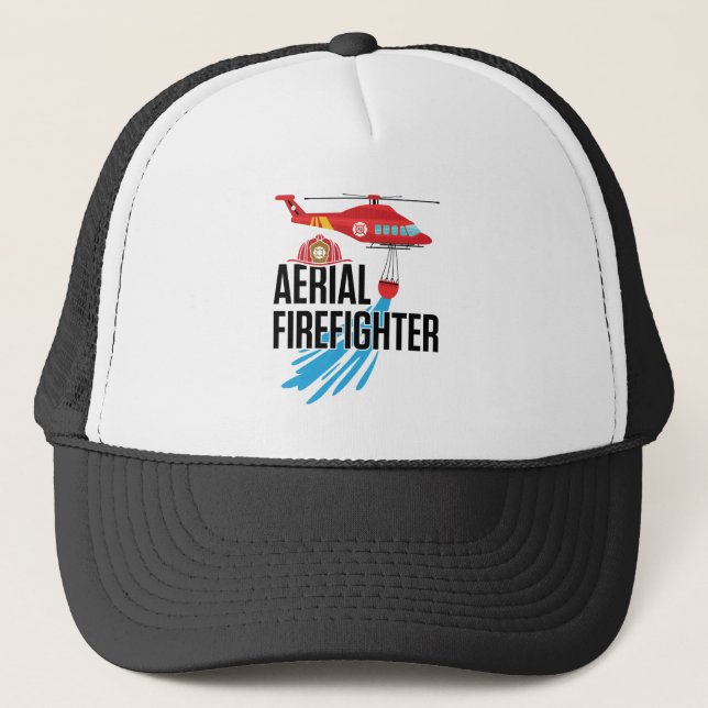 Gorra De Camionero Bomberos aéreos (Anverso)
