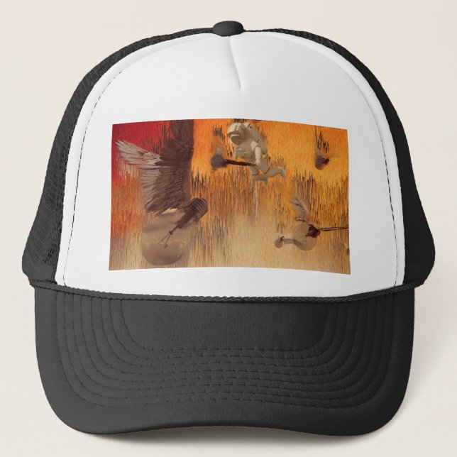 Gorra De Camionero Bombillas aladas (Anverso)