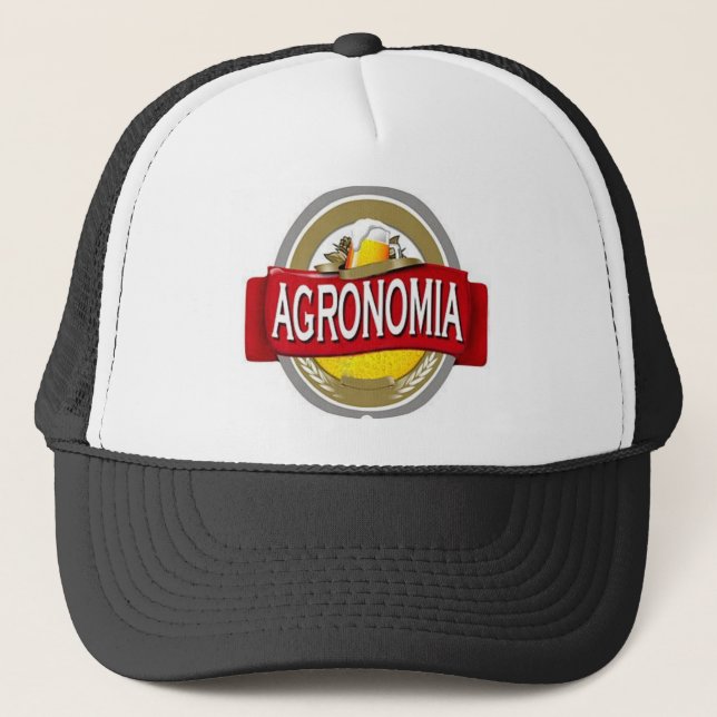 Gorra De Camionero Boné Agronomia Cerveja 2 (Anverso)