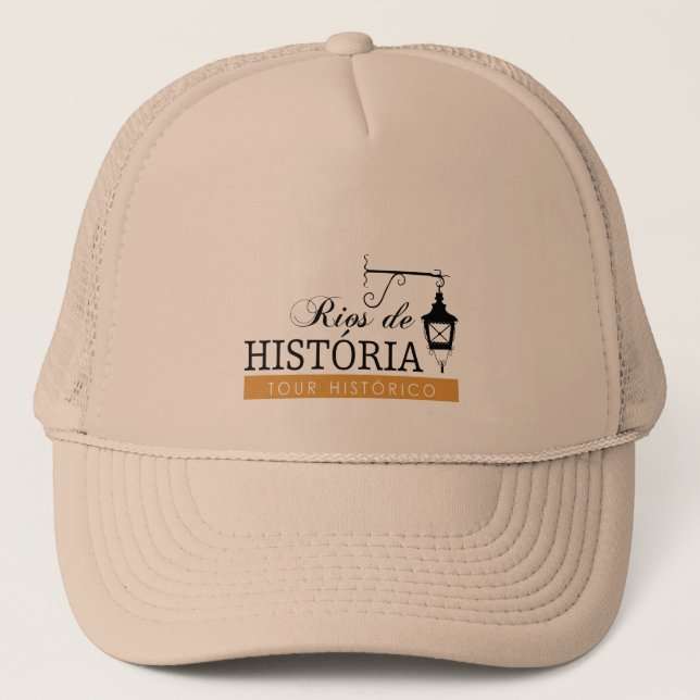Gorra De Camionero Boné Básico Rios de História (Anverso)
