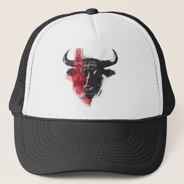 Gorra De Camionero Boné churrasqueiro BBQ (Anverso)