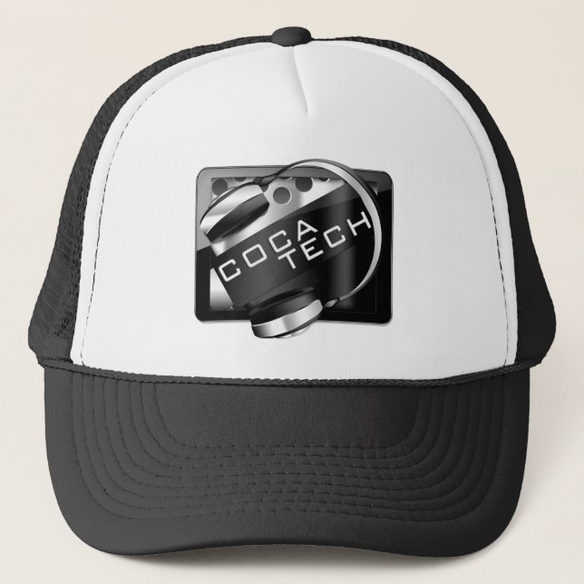 Gorra De Camionero Boné CocaTech (Anverso)