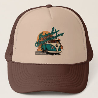 Gorra De Camionero Boné com desenho de Kombi