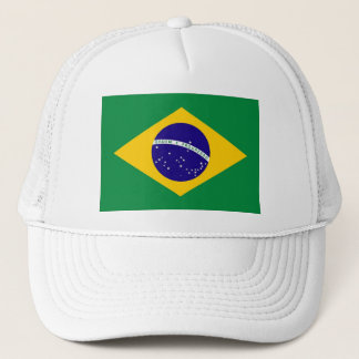 Gorra De Camionero Boné com estampa da bandeira do Brasil.