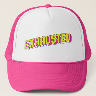 Gorra De Camionero Boné "Exhausted"
