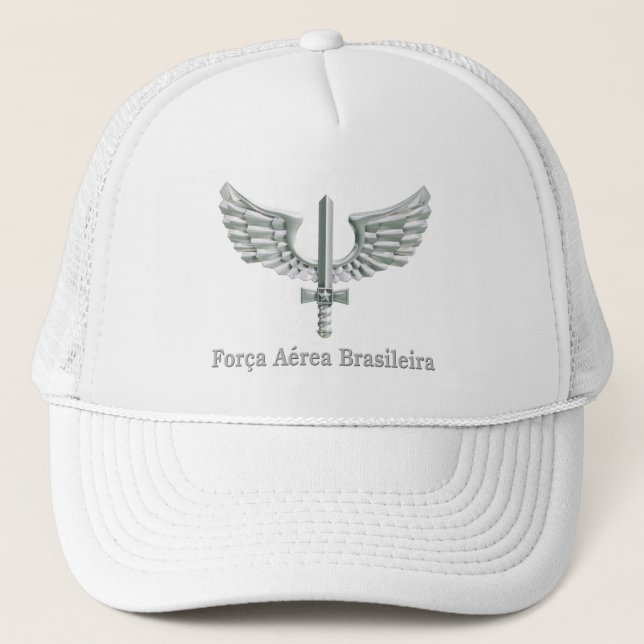 Gorra De Camionero Boné Força Aérea Brasileira (Anverso)