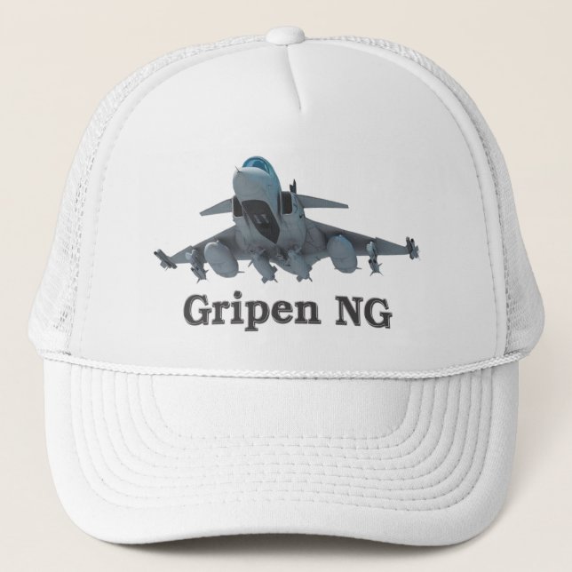 Gorra De Camionero Boné Gripen NG (Anverso)