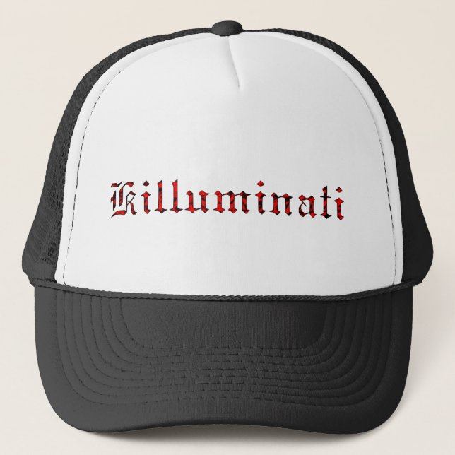 Gorra De Camionero Boné Killuminati (Anverso)