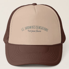 Gorra De Camionero Boné Le Jardin des Sensations