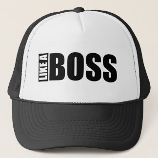Gorra De Camionero Boné "LIKE A BOSS"