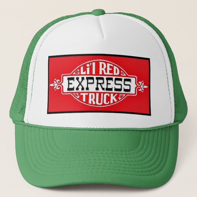 Gorra De Camionero Boné Lil Red Truck vermelho (Anverso)