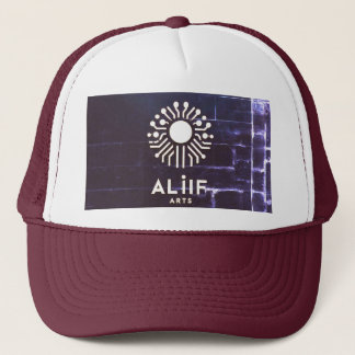 Gorra De Camionero Bone Logo Geométrico Allif Arts **tie-dye**