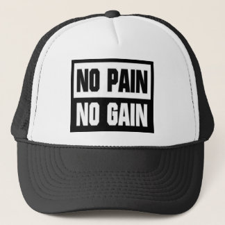 Gorra De Camionero Boné No Pain No Gain