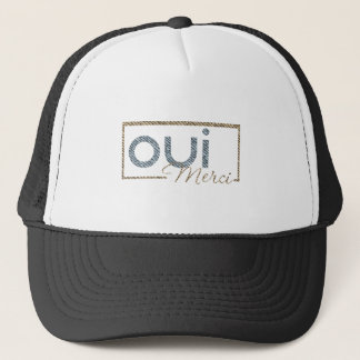 Gorra De Camionero Boné OUI Merci