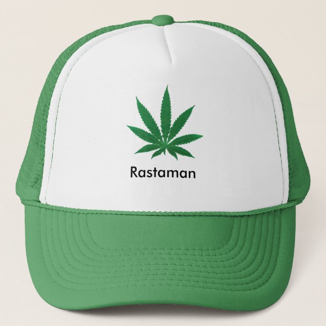 Gorra De Camionero Boné Rastaman (Anverso)