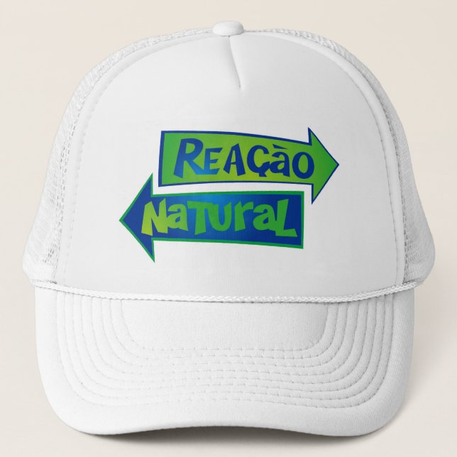 Gorra De Camionero Boné REAÇÃO NATURAL (Anverso)