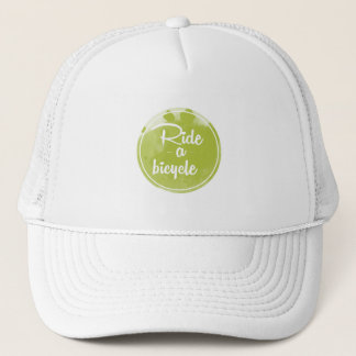 Gorra De Camionero Boné Ride a Bicycle