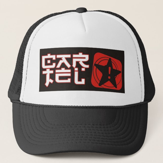 Gorra De Camionero Boné trucker cartel. (Anverso)