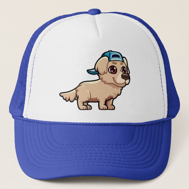 Gorra De Camionero Boné Trucker PSF | Cachorro (Anverso)