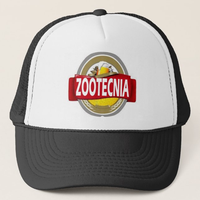 Gorra De Camionero Boné Zootecnia cerveja (Anverso)