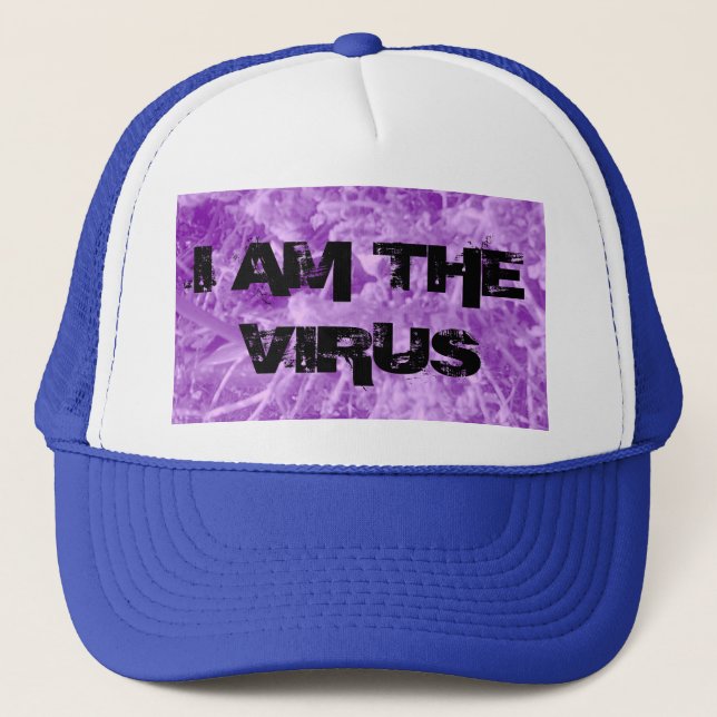 GORRA DE CAMIONERO BONITO ALIEN VIRUS (Anverso)