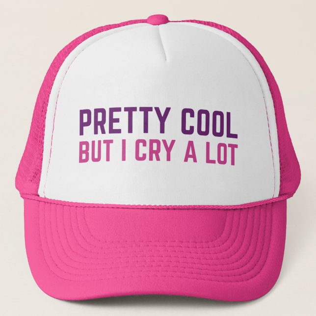 Gorra De Camionero Bonito Guay Pero Lloré Mucho (Anverso)