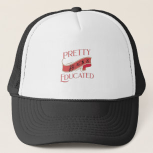 Gorra De Camionero Bonito negra y educada