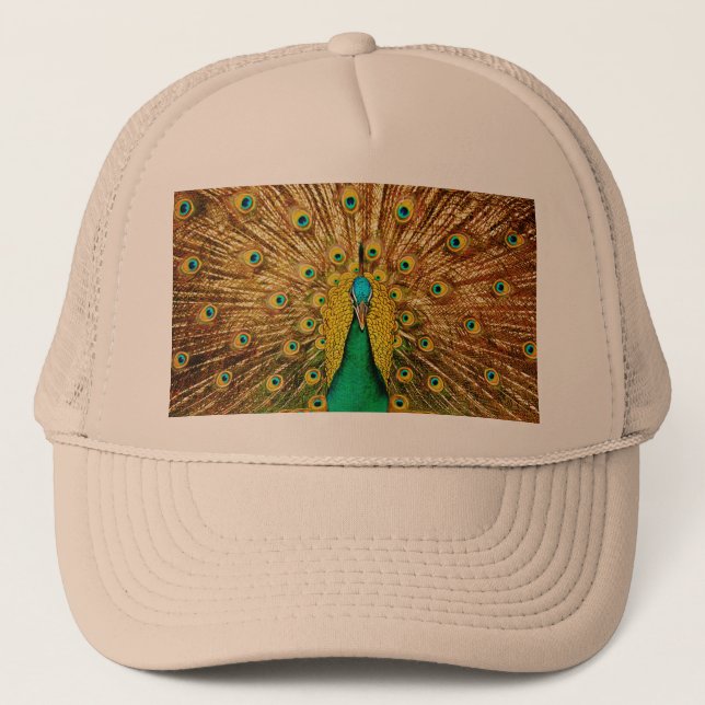 Gorra De Camionero Bonito Peacock (Anverso)