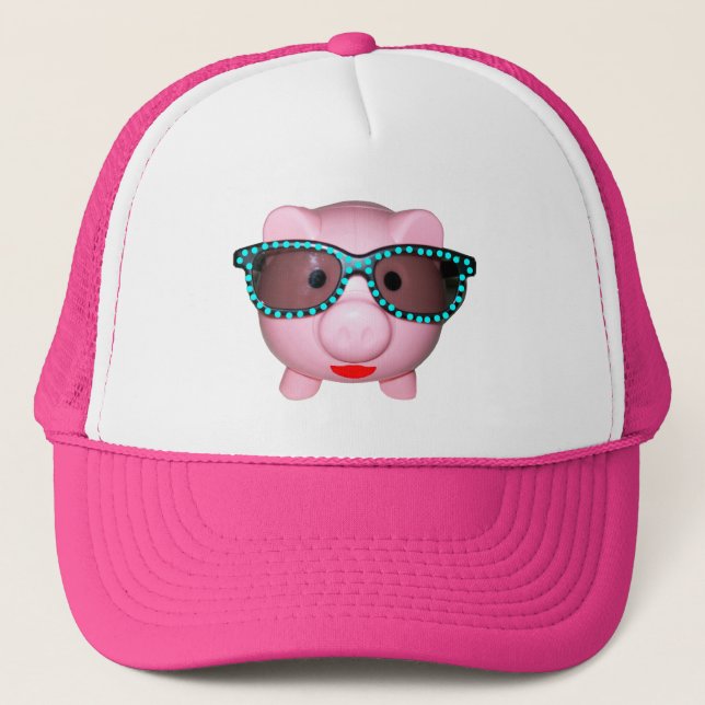 Gorra De Camionero Bonito Piggy (Anverso)