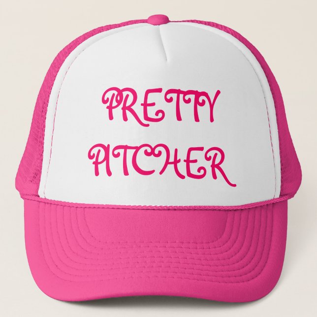 GORRA DE CAMIONERO BONITO PITCHER (Anverso)