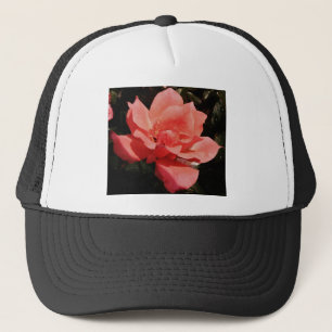 Gorra De Camionero Bonito Rosa Rosa Rosa floral