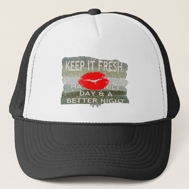 Gorra De Camionero Bonito y perfecto guardar la fecha (Anverso)