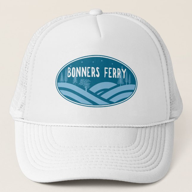 Gorra De Camionero Bonners Ferry Idaho al aire libre (Anverso)