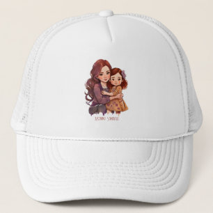 Gorra De Camionero Bono de mamá y hija Adorable (11)
