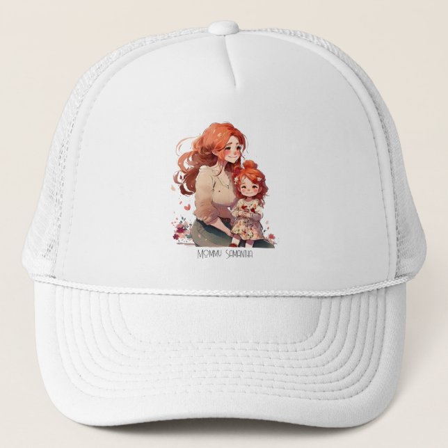 Gorra De Camionero Bono de mamá y hija Adorable (13) (Anverso)