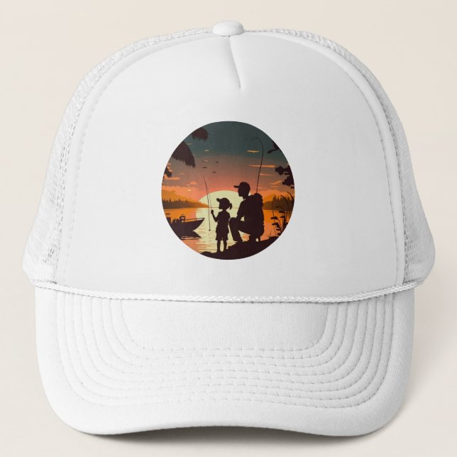 Gorra De Camionero Bono eterno junto al agua (Anverso)